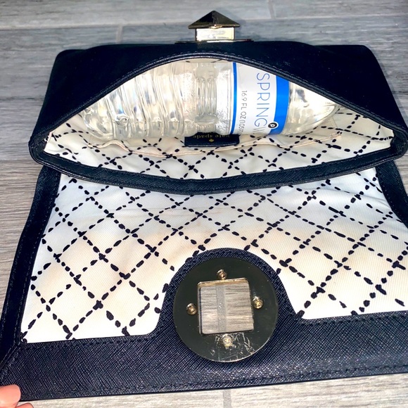 🖤💕KATE SPADE clutch in metallic black. EUC 💕🖤 - Picture 5 of 13